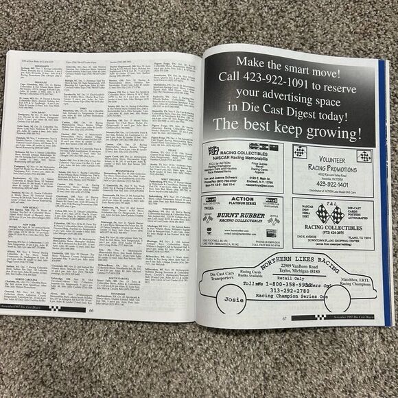 Die Cast Digest / Race Cards Vintage 1997 1999 Magazines - Picture 6 of 7